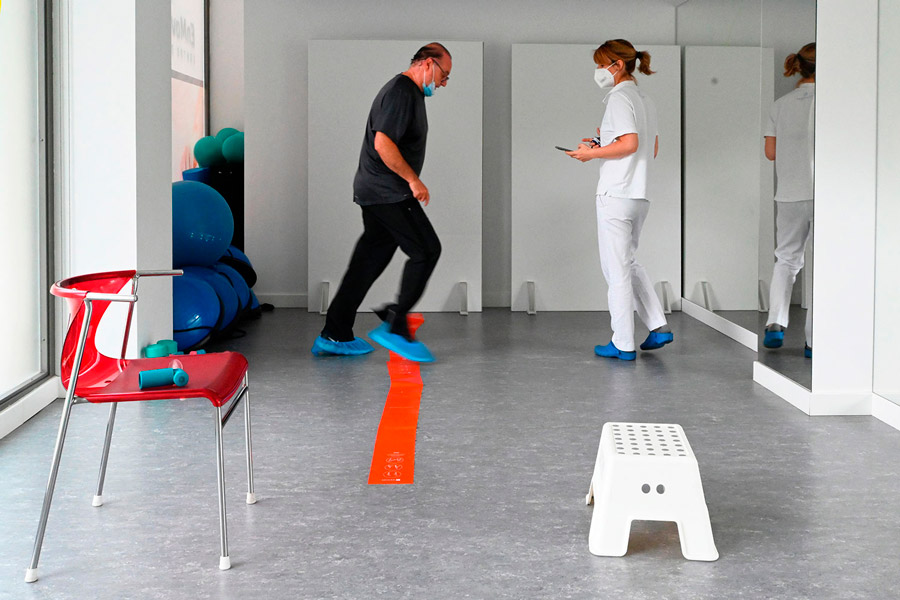 Ejercicios de rehabilitación respiratoria en Zaragoza